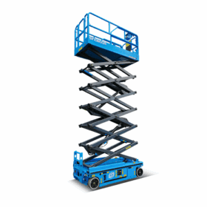 Ножничный электрический подъемник Sinoboom 1412E Плюс (4647E Плюс) с рабочей высотой 15,8 м