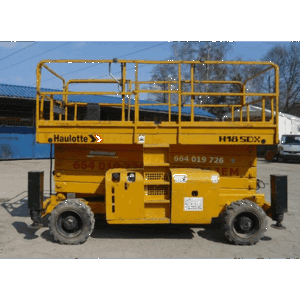 Ножничный дизельный подъемник Haulotte H18SDX с рабочей высотой 18 метров