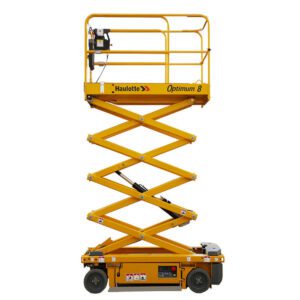 Ножничный подъемник с рабочей высотой 7,6 метров электрический Haulotte Optimum 8