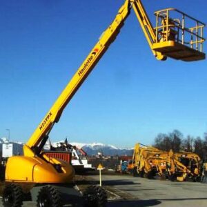 Дизельный телескопический подъемник Haulotte H23ТPX с рабочей высотой 22,6 метра