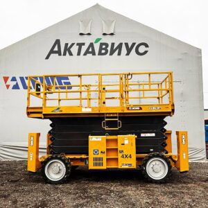 Ножничный дизельный подъемник XCMG XG1823RT c рабочей высотой 18 метров