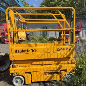 Ножничный электрический подъемник Haulotte Optimum 8 с рабочей высотой 8,18 метров (продажа)