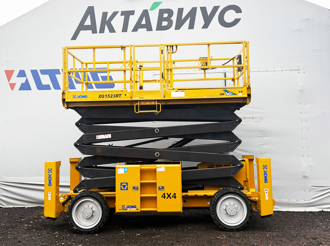 Ножничный дизельный подъемник XCMG XG1523RT