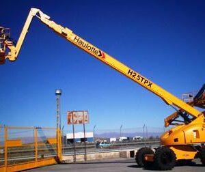 Аренда дизельного телескопического подъемника Haulotte H25 TPX с рабочей высотой 25 метров в Минске