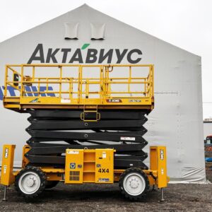 Аренда дизельного ножничного подъемника XCMG XG1823RT с рабочей высотой 18 метров в Минске